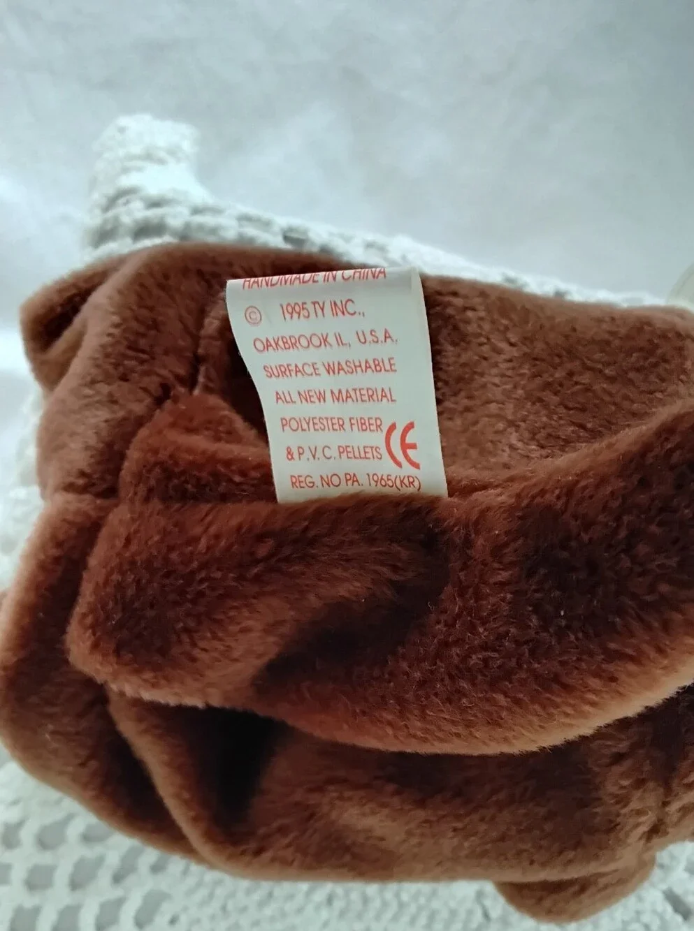 Vtg 1996 Ty Brown Otter 